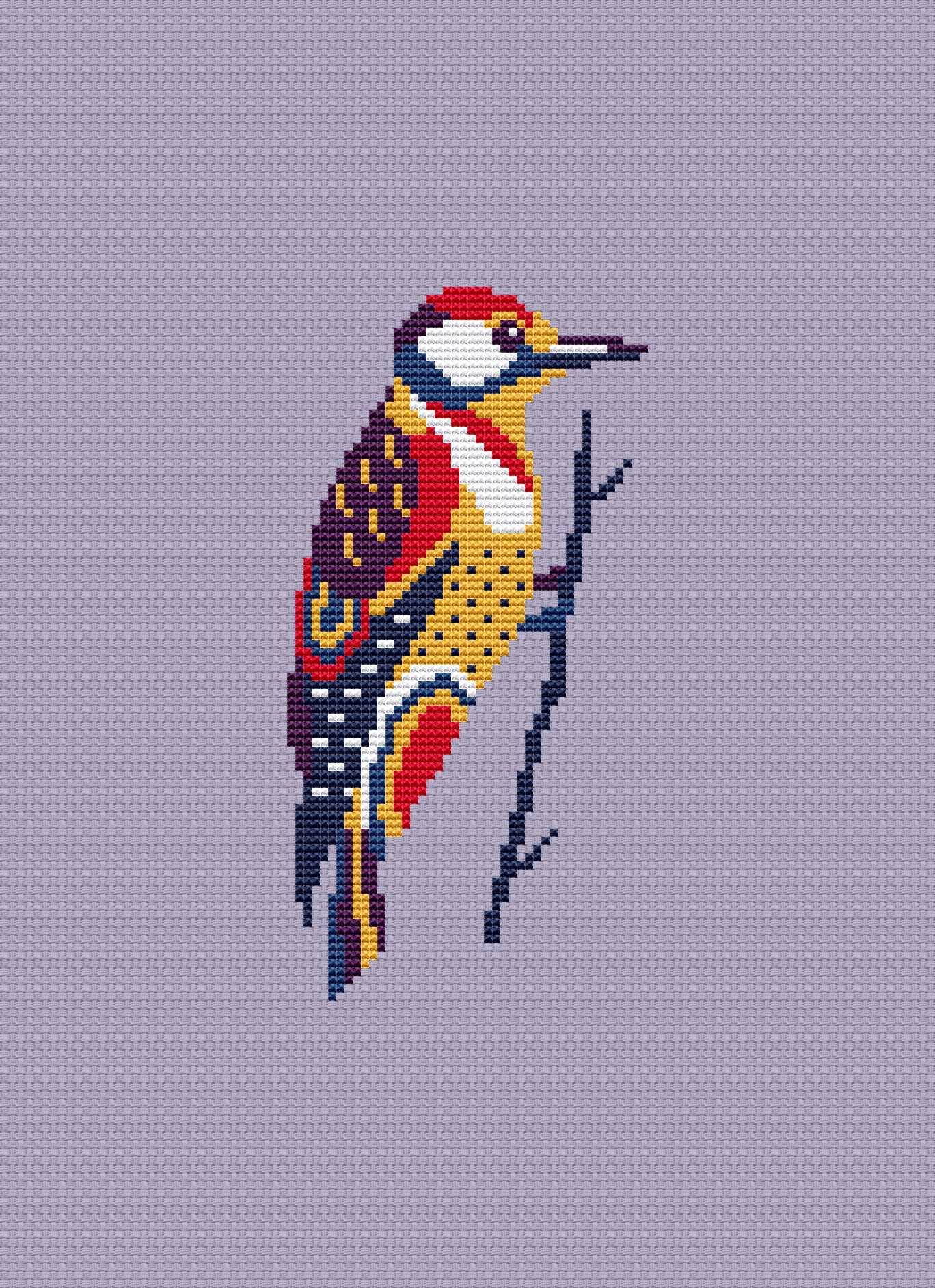 Woodpecker counted chart