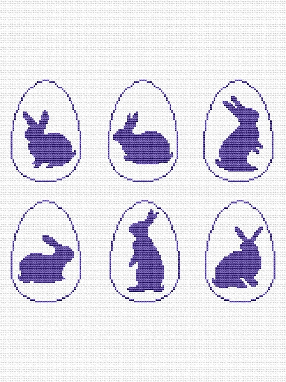 easter cross stitch