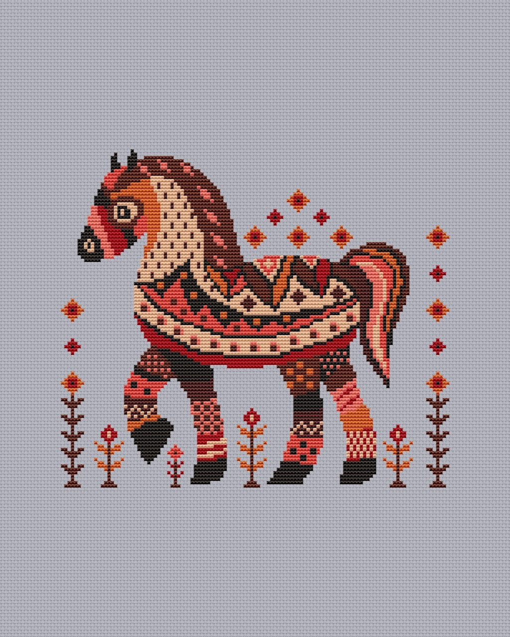 Horse counted chart