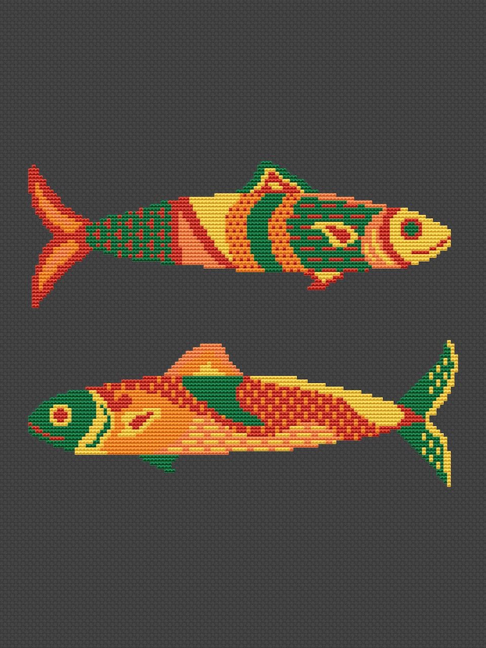 goldfish counted chart