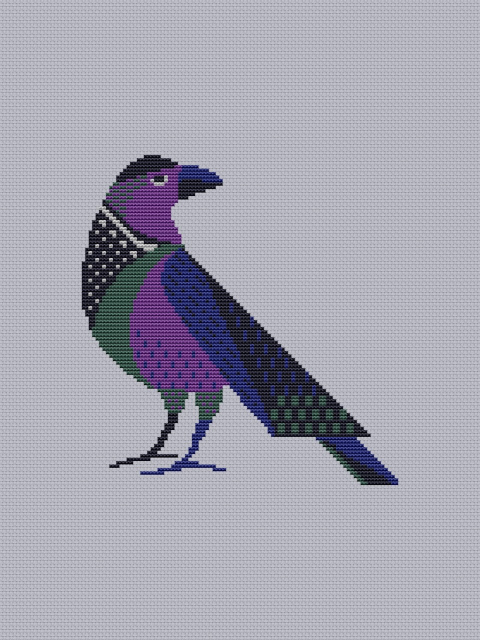 Gothic cross stitch