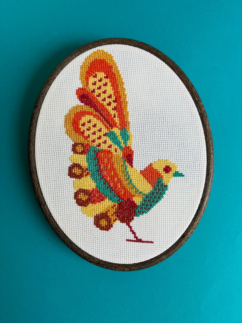 primitive hen counted chart