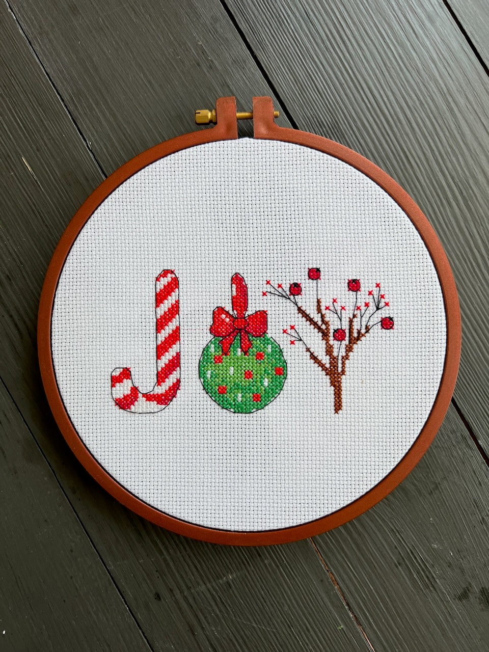 JOY - cross stitch pattern