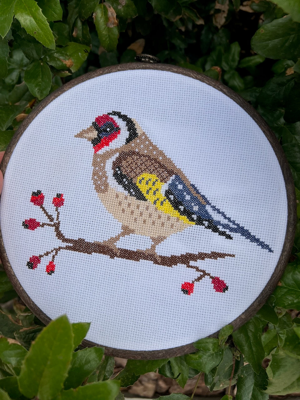 Goldfinch - cross stitch pattern