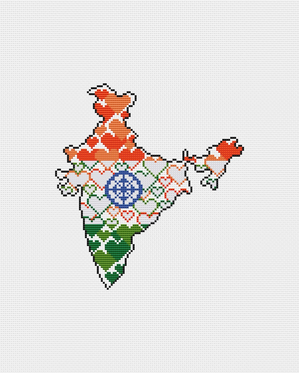 India cross stitch