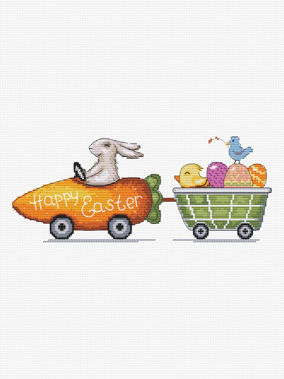 easter bunny stitch pattern
