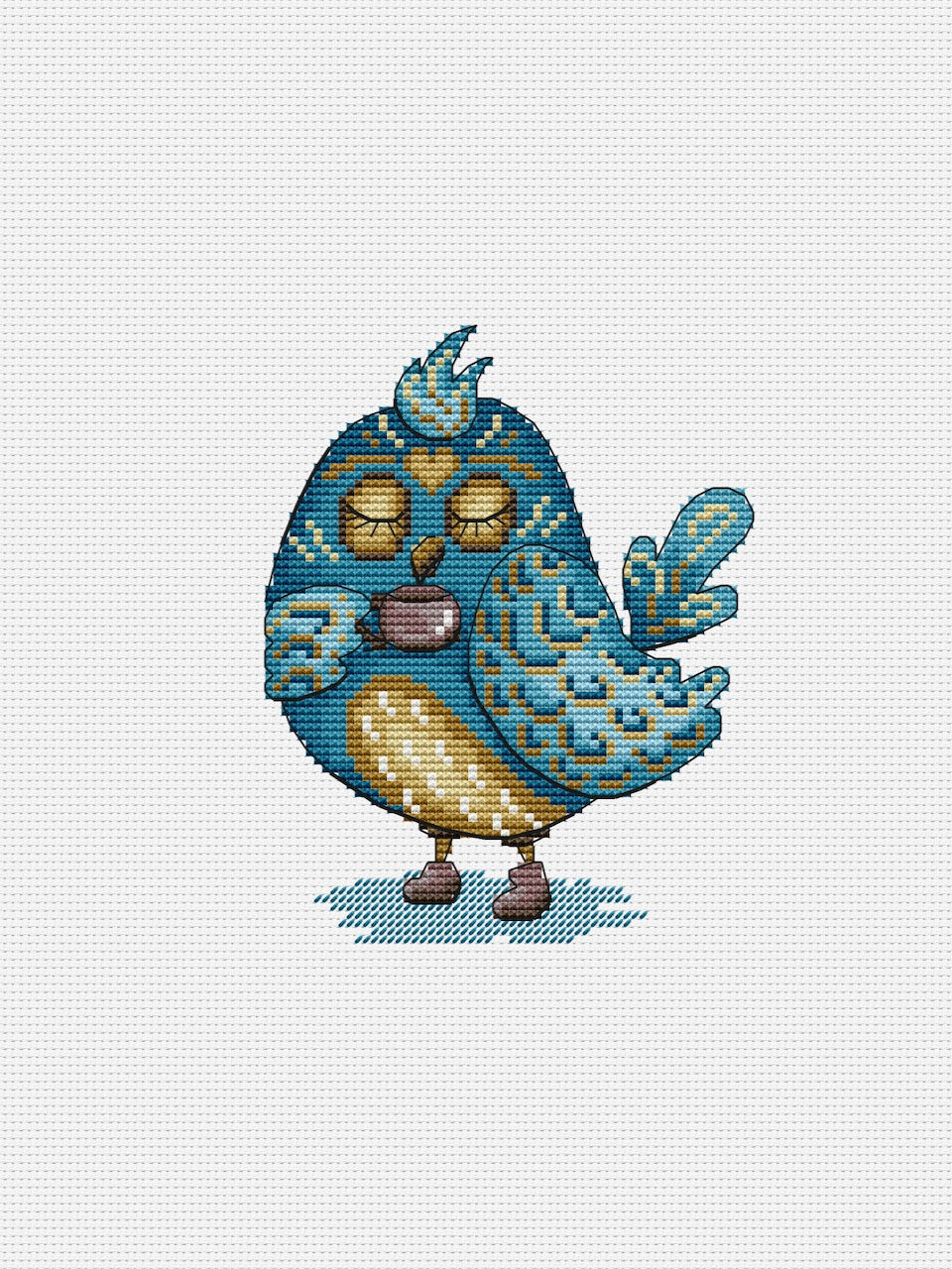 morning coffee stitch pattern