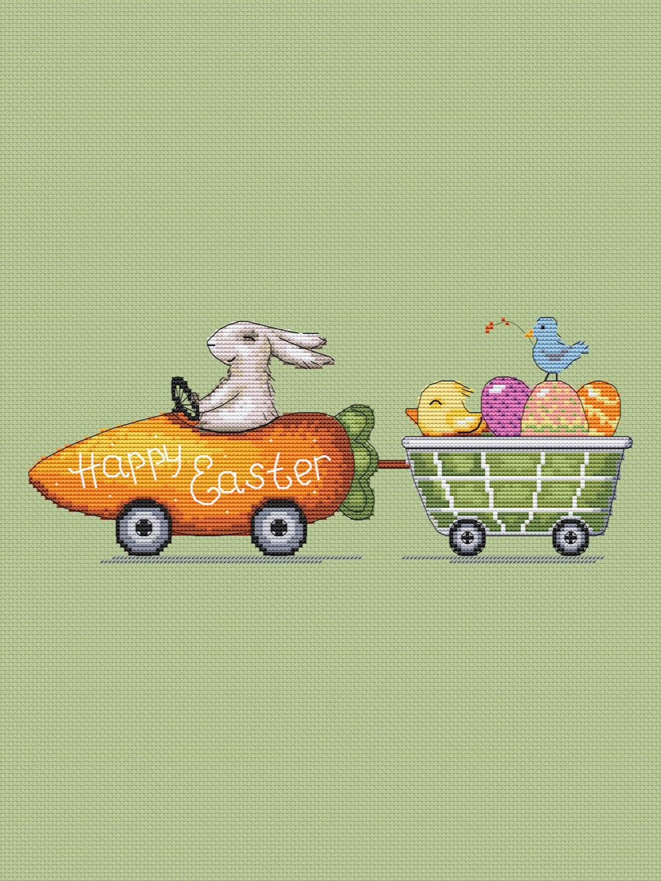 funny bunny stitch pattern