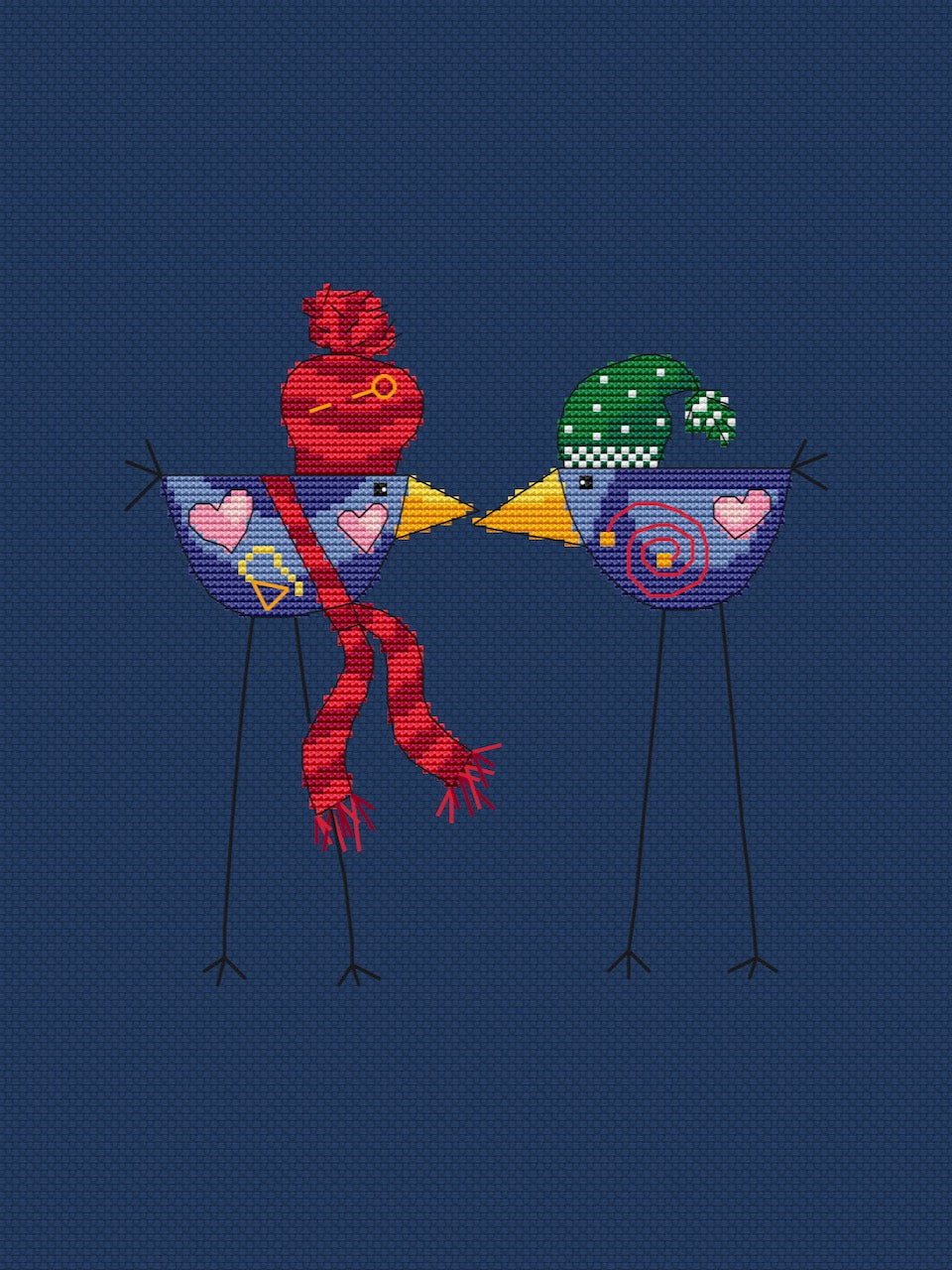 nordic birds stitch pattern-4