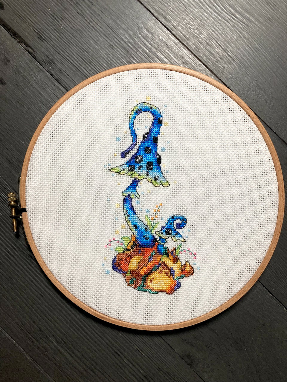 Magic Mushroom cross stitch pattern-5