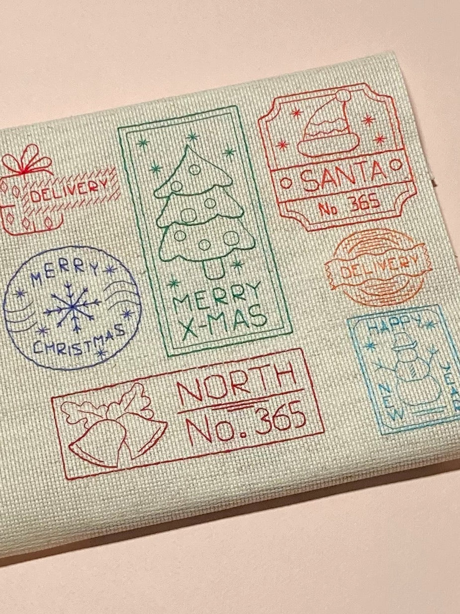 embroidery stamps finish
