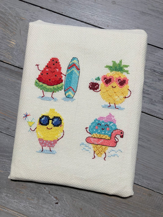 summer cross stitch pattern