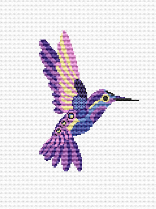 Hummingbird cross stitch