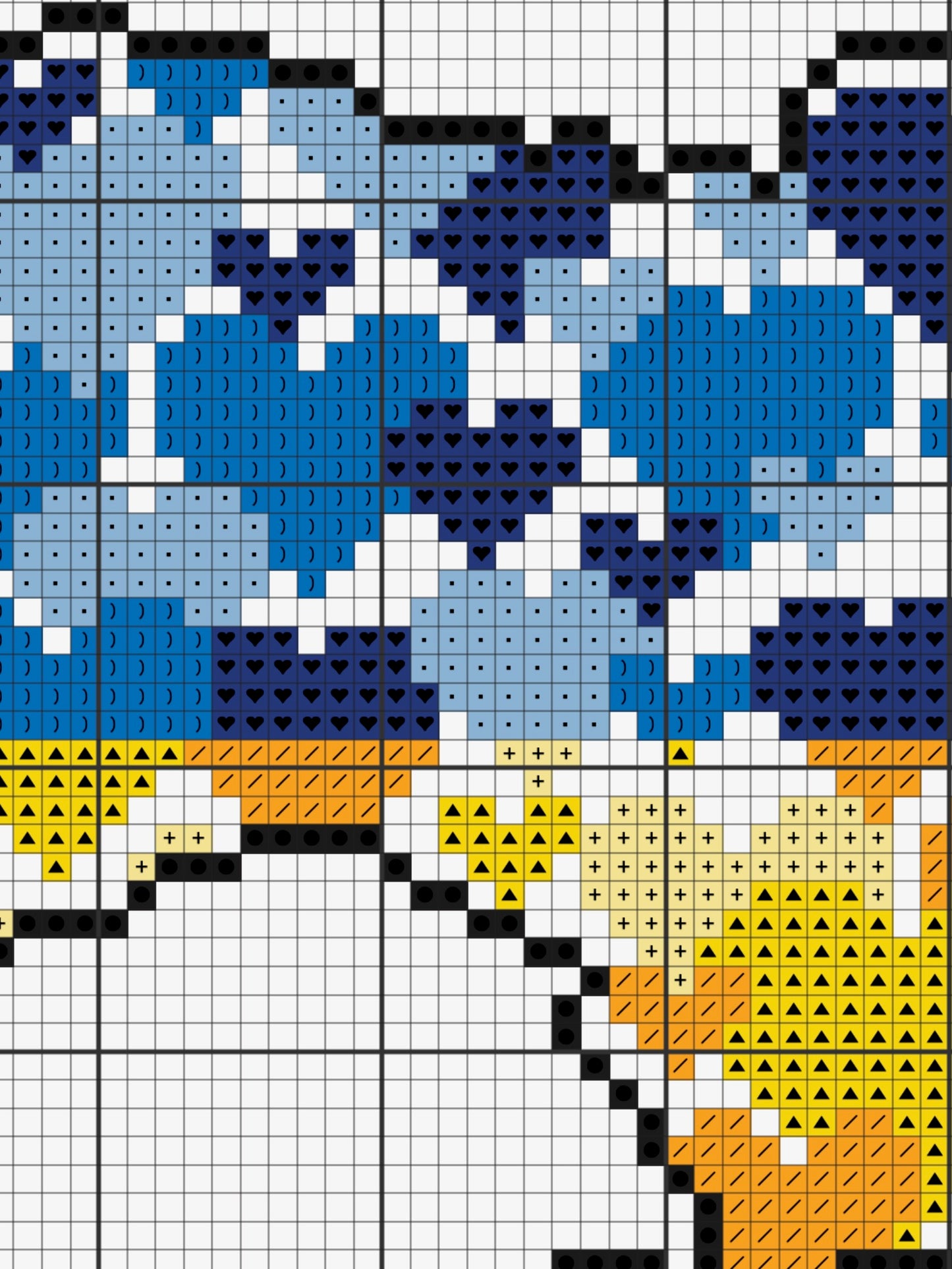 Ukraine - free cross stitch pattern