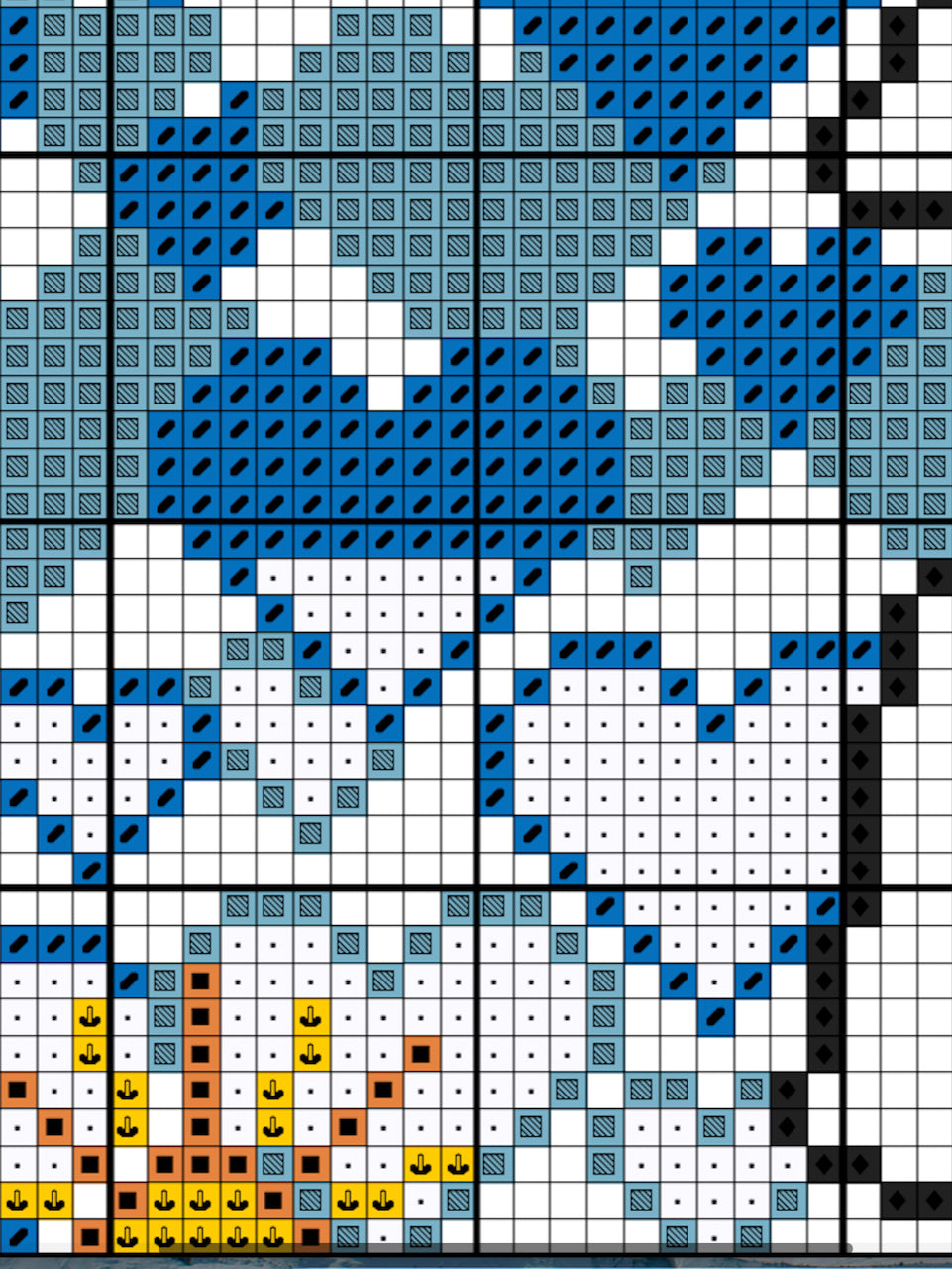 Argentina - cross stitch pattern PDF