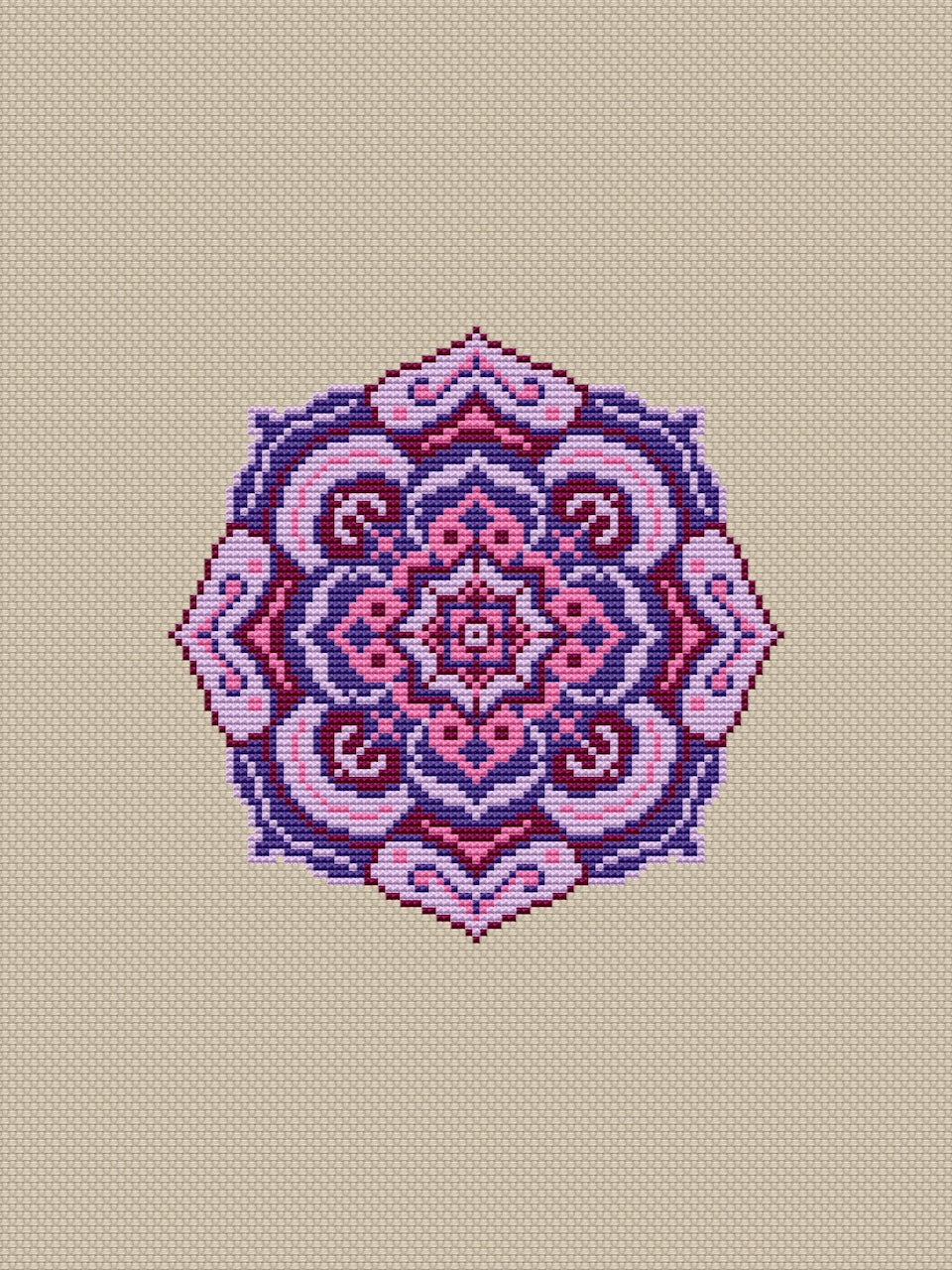Zen cross stitch