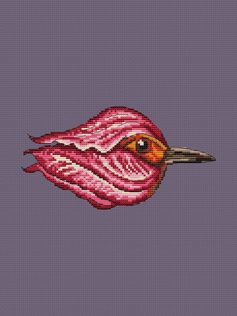 magic bird cross stitch pattern