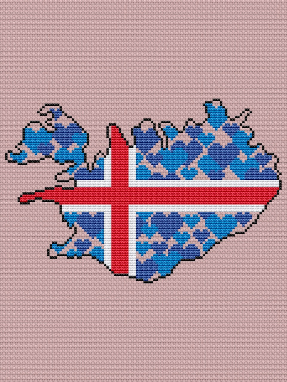 Iceland embroidery