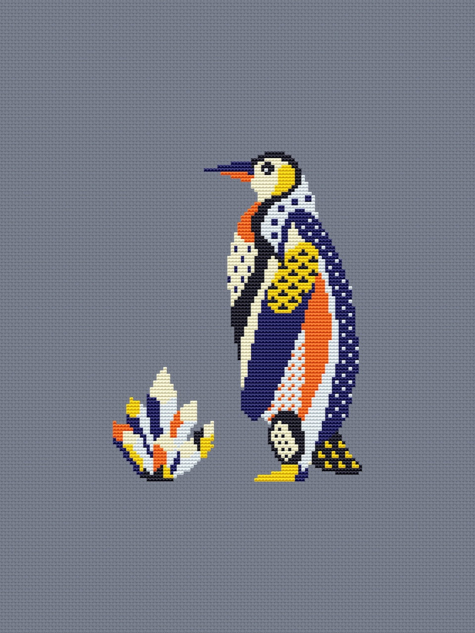 penguin primitive pattern