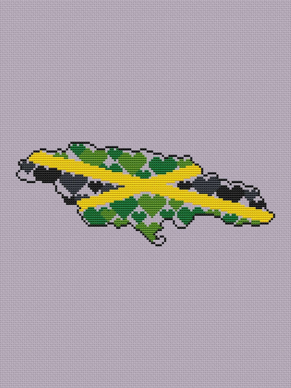 Jamaica - cross stitch pattern