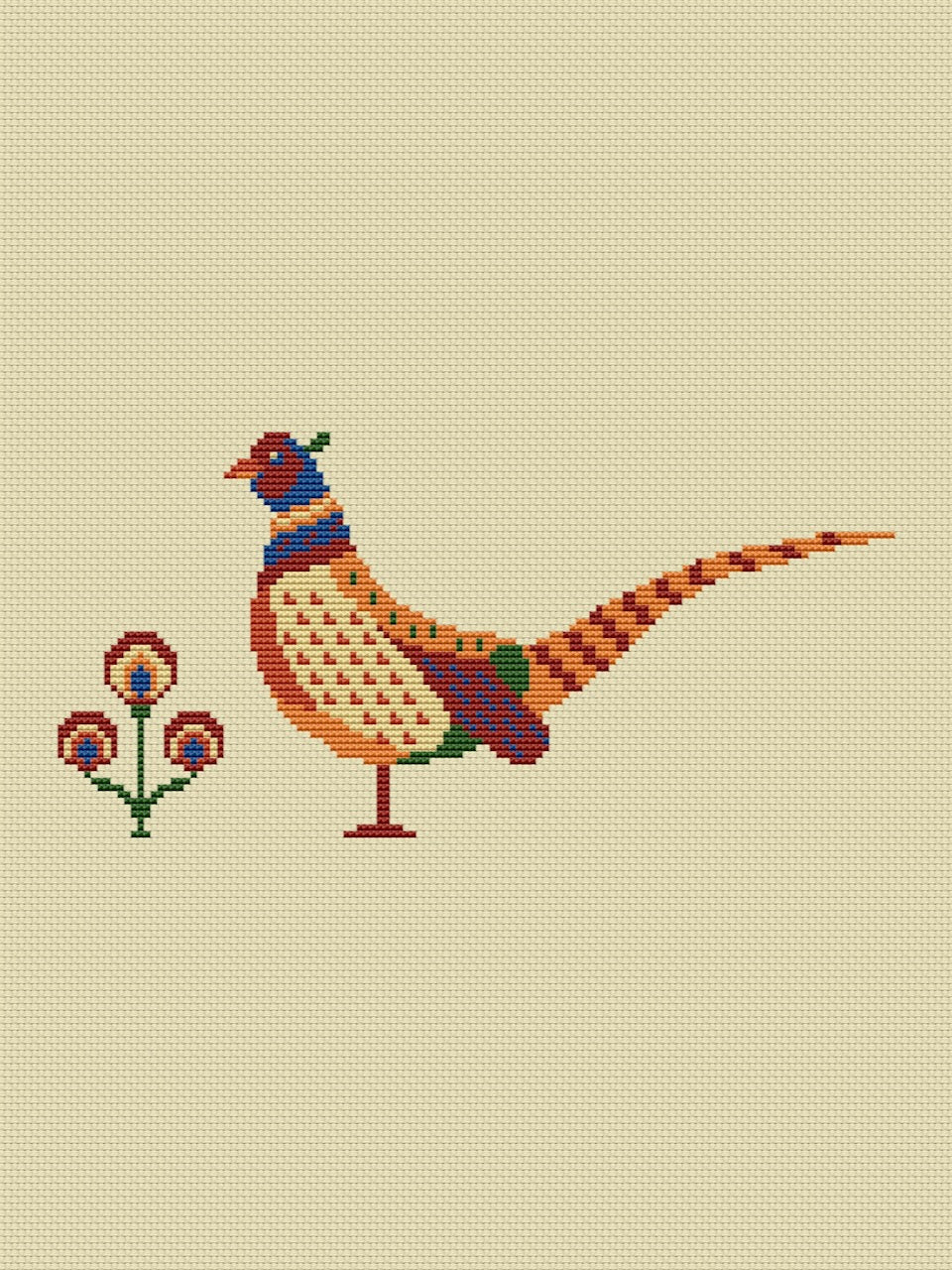 Thanksgiving day cross stitch