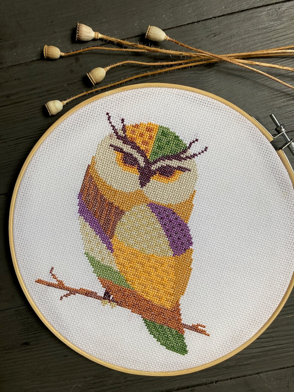 owl cross stitch pattern-6