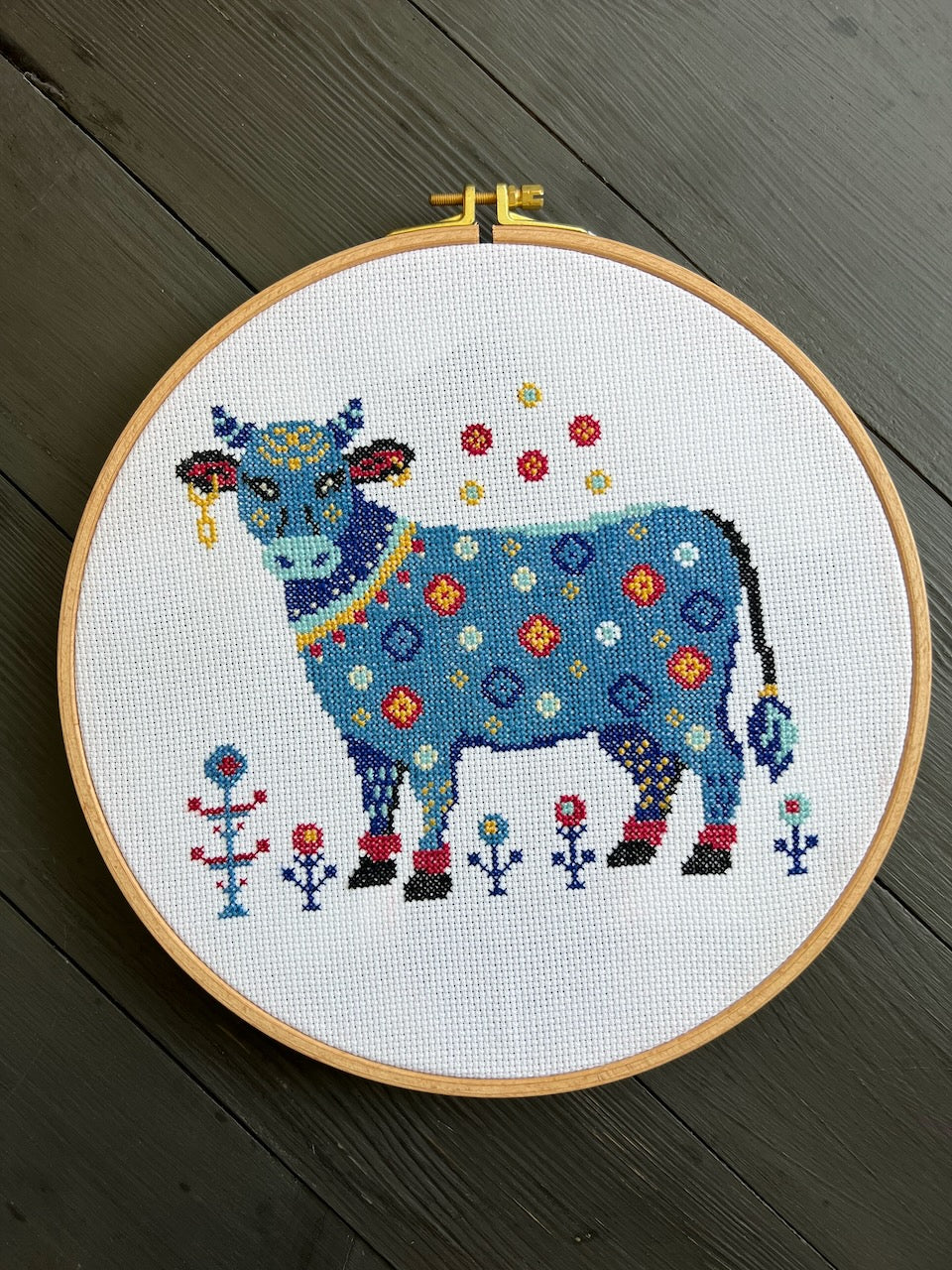 Cow - cross stitch pattern