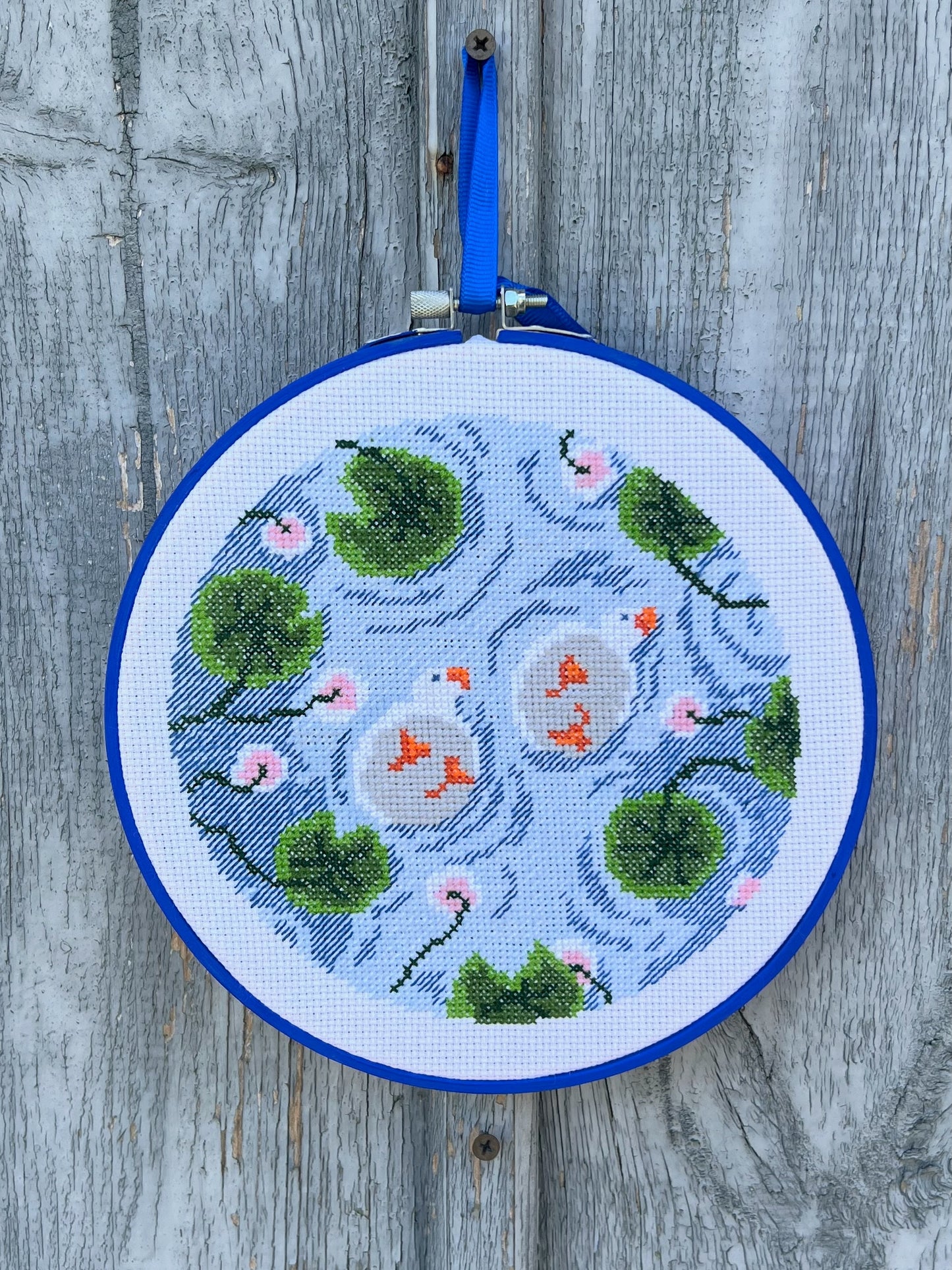 Small lake - cross stitch pattern PDF