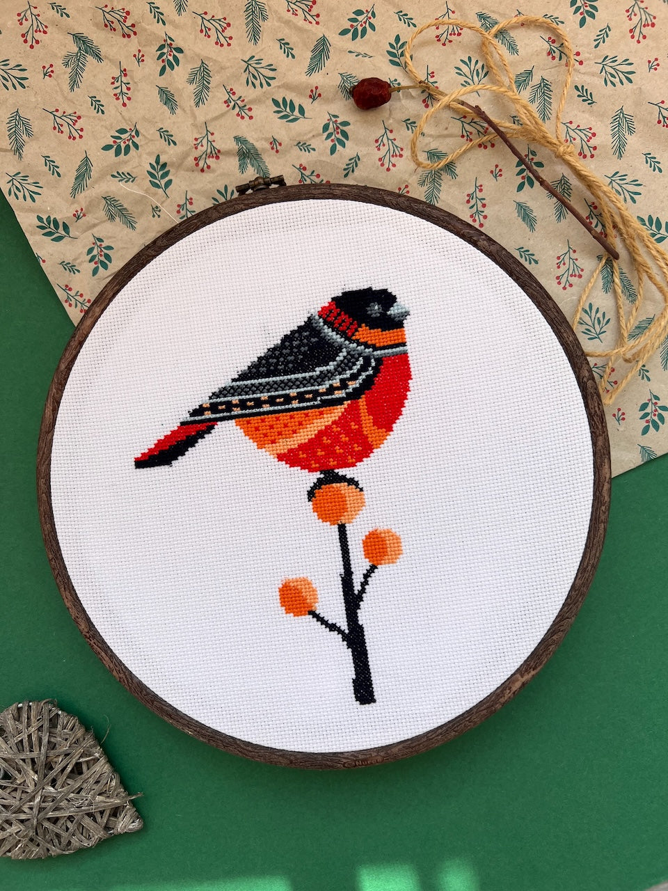 Snowbird - cross stitch pattern