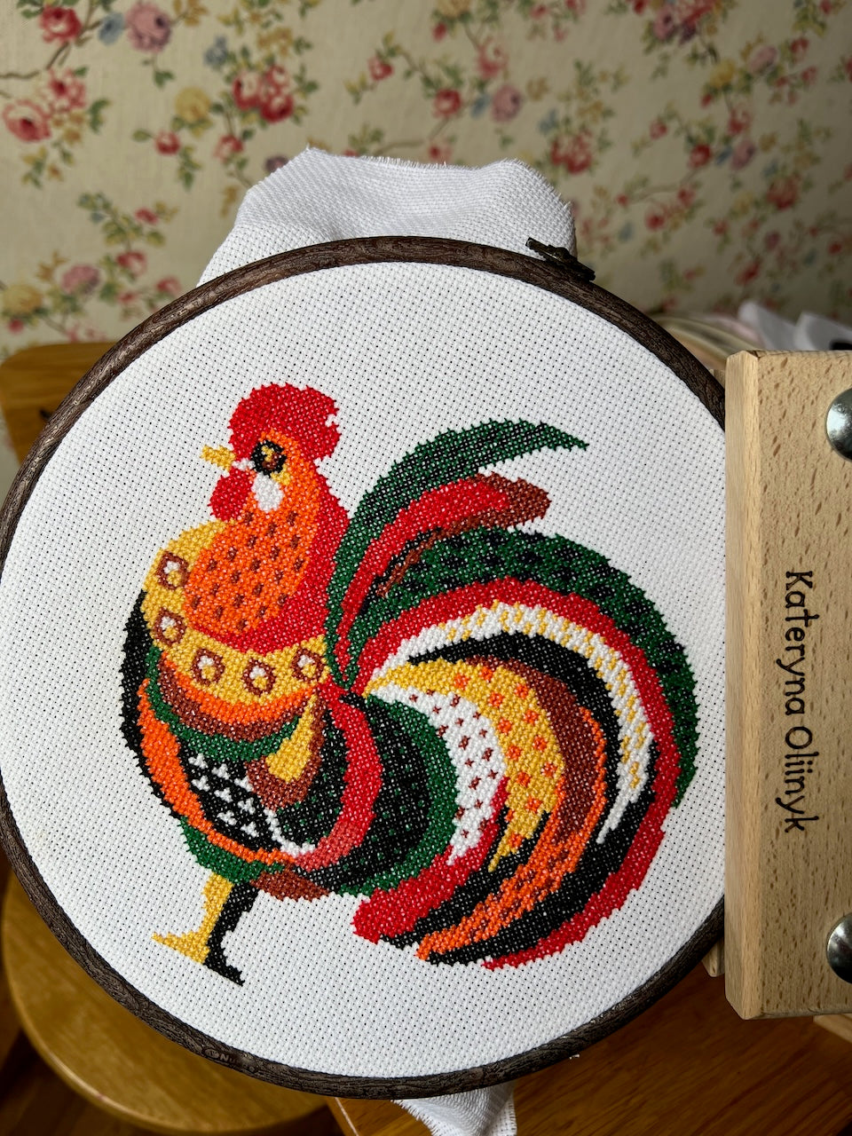 Rooster - cross stitch pattern