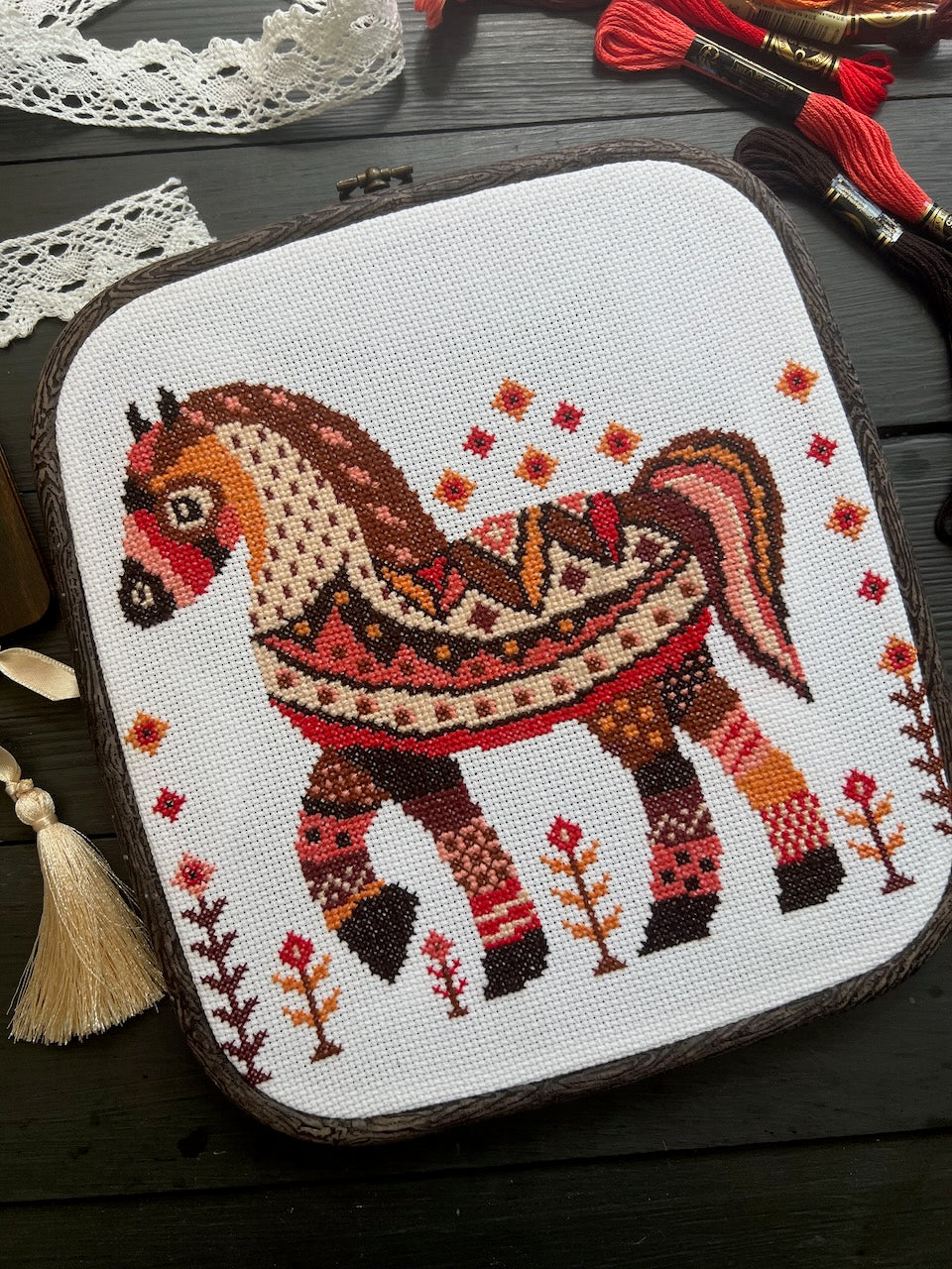 Horse - cross stitch pattern