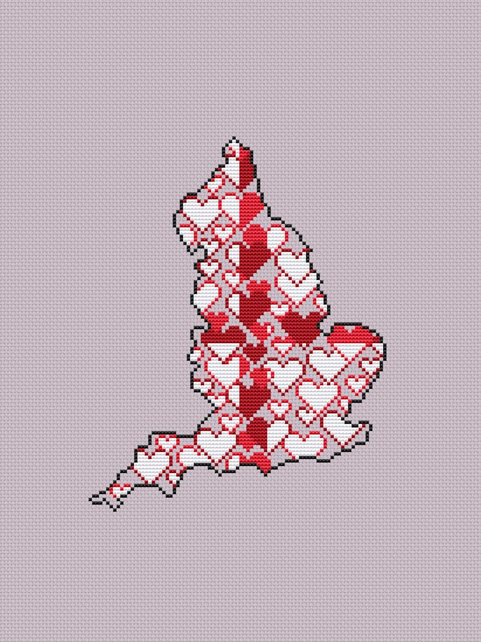 England country free cross stitch pattern