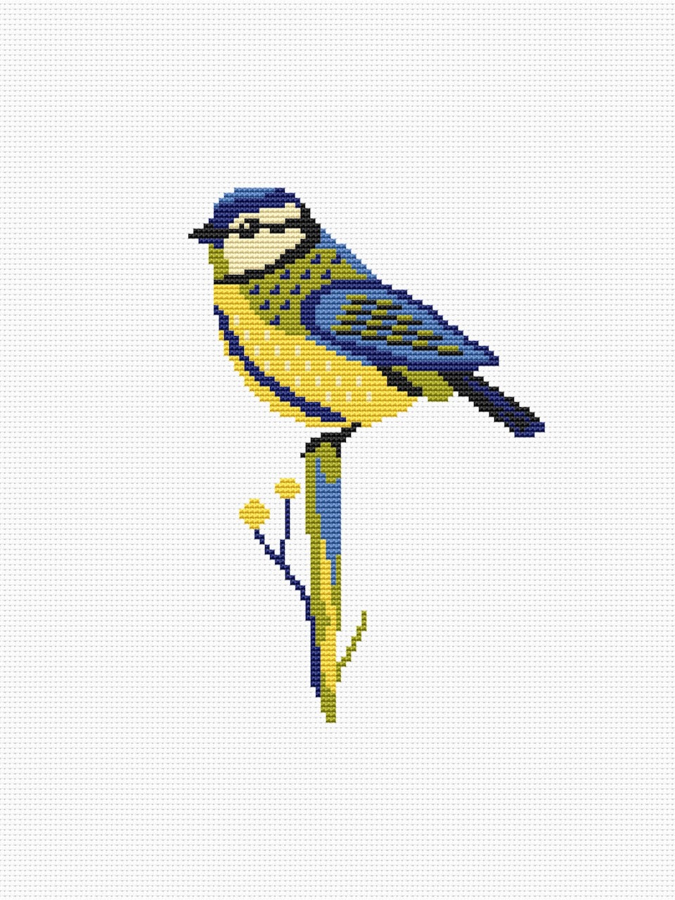 tit cross stitch pattern