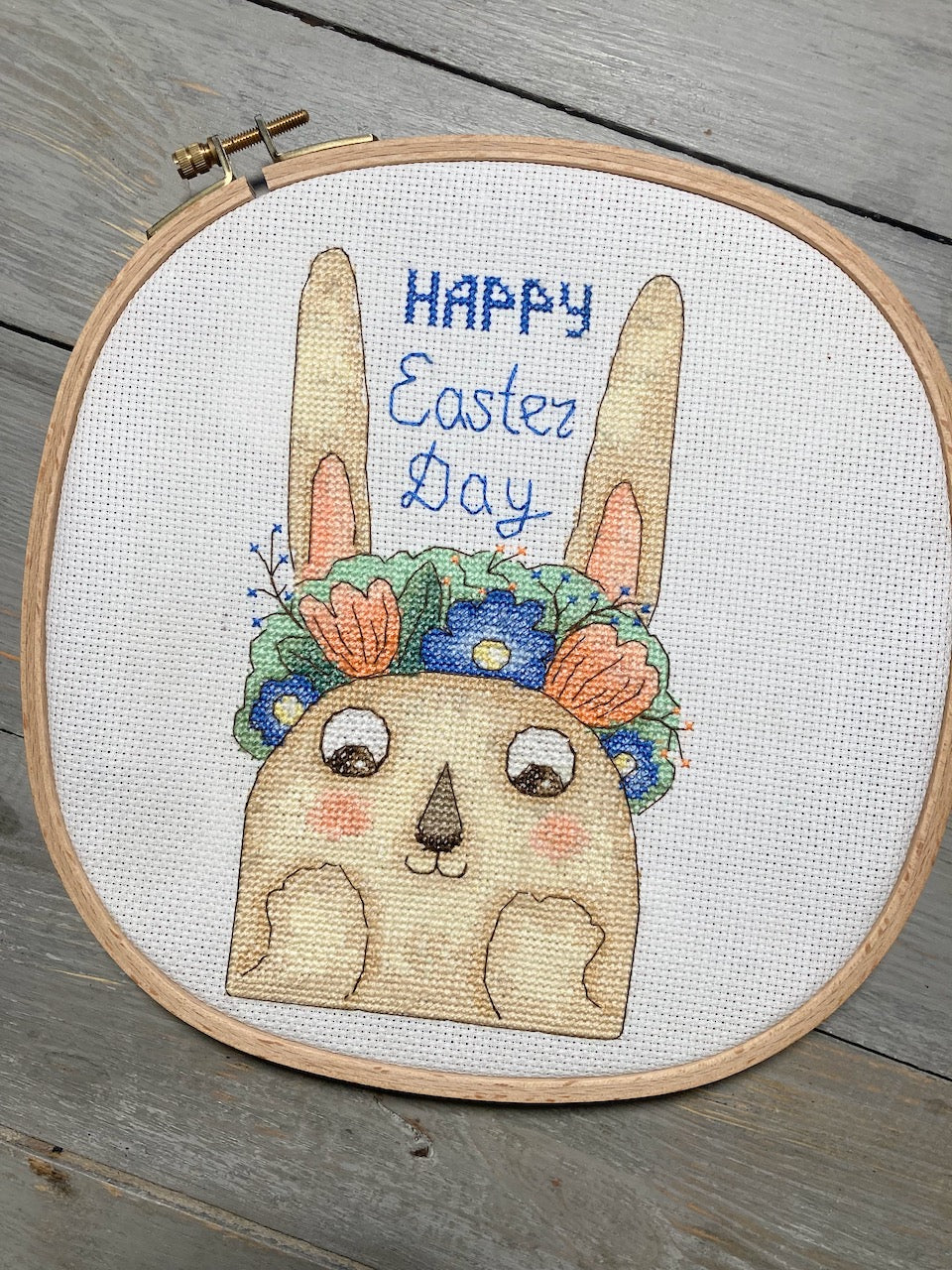 Easter Bunny cross stitch pattern-3
